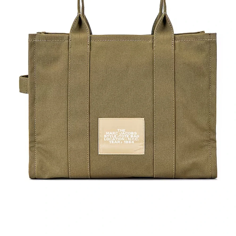 Marc Jacob’s Canvas Large Totebag in Slate Green - Picture 3 of 10